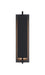 Eurofase 48961-028 Tribek 21" Matte Black LED Outdoor Wall Light