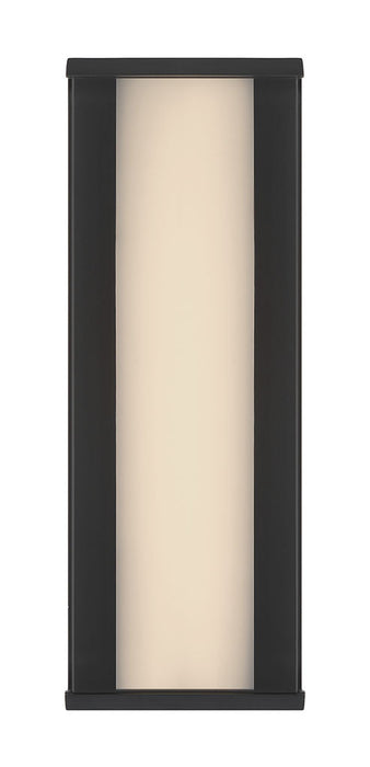Eurofase 50111-015 Dulton 14" Matte Black LED Outdoor Wall Light