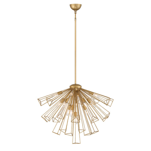 Eurofase 43863-027 Dendelio 30" Matte Gold Chandelier