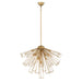 Eurofase 43863-027 Dendelio 30" Matte Gold Chandelier