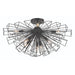 Eurofase 46762-016 Dendelio 30" Matte Black Chandelier