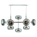 Eurofase 37089-029 Nottingham 54" Polished Nickel Chandelier