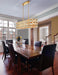 Eurofase 44287-020 Perrene 40" Gold Chandelier