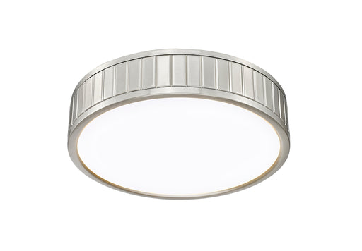 Flush Mount Z-Lite 1005F12-BN-LED Brushed Nickel Madison 1 Light Flush Mount Z-Lite