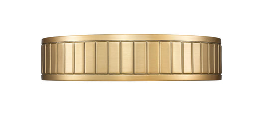 Flush Mount Z-Lite 1005F12-MGLD-LED Modern Gold Madison 1 Light Flush Mount Z-Lite