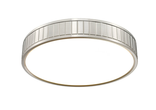 Flush Mount Z-Lite 1005F16-BN-LED Brushed Nickel Madison 1 Light Flush Mount Z-Lite