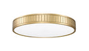 Flush Mount Z-Lite 1005F20-MGLD-LED Modern Gold Madison 1 Light Flush Mount Z-Lite