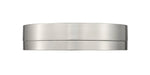 Flush Mount Z-Lite 1006F12-BN-LED Brushed Nickel Algar 1 Light Flush Mount Z-Lite