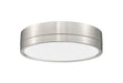 Flush Mount Z-Lite 1006F12-BN-LED Brushed Nickel Algar 1 Light Flush Mount Z-Lite
