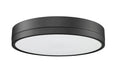 Flush Mount Z-Lite 1006F16-MB-LED Matte Black Algar 1 Light Flush Mount Z-Lite
