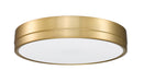 Flush Mount Z-Lite 1006F16-MGLD-LED Modern Gold Algar 1 Light Flush Mount Z-Lite