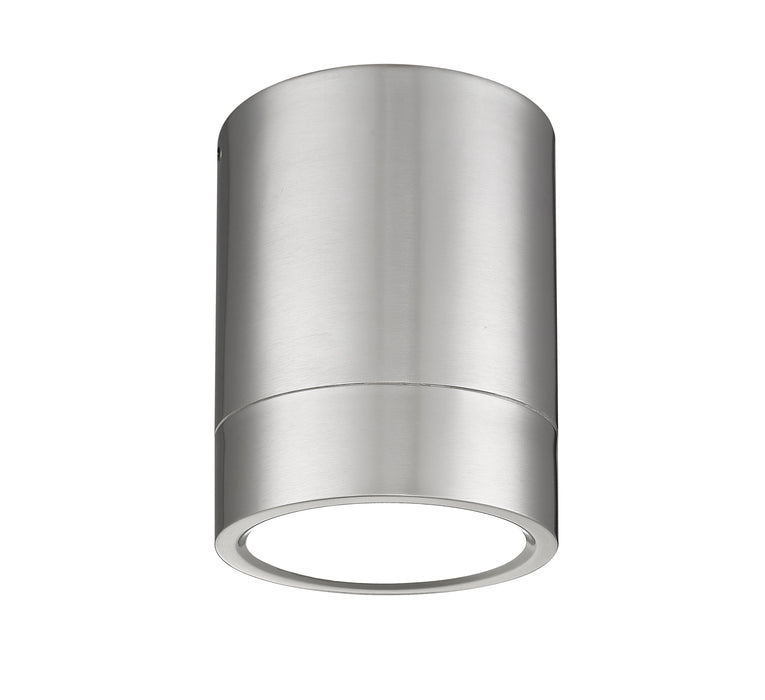 Flush Mount Z-Lite 1006F6-BN-LED Brushed Nickel Algar 1 Light Flush Mount Z-Lite
