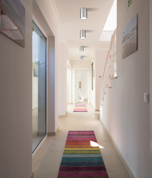 Flush Mount Z-Lite 1006F6-BN-LED Brushed Nickel Algar 1 Light Flush Mount Z-Lite