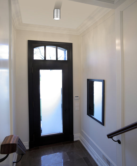 Flush Mount Z-Lite 1006F6-BN-LED Brushed Nickel Algar 1 Light Flush Mount Z-Lite