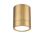 Flush Mount Z-Lite 1006F6-MGLD-LED Modern Gold Algar 1 Light Flush Mount Z-Lite