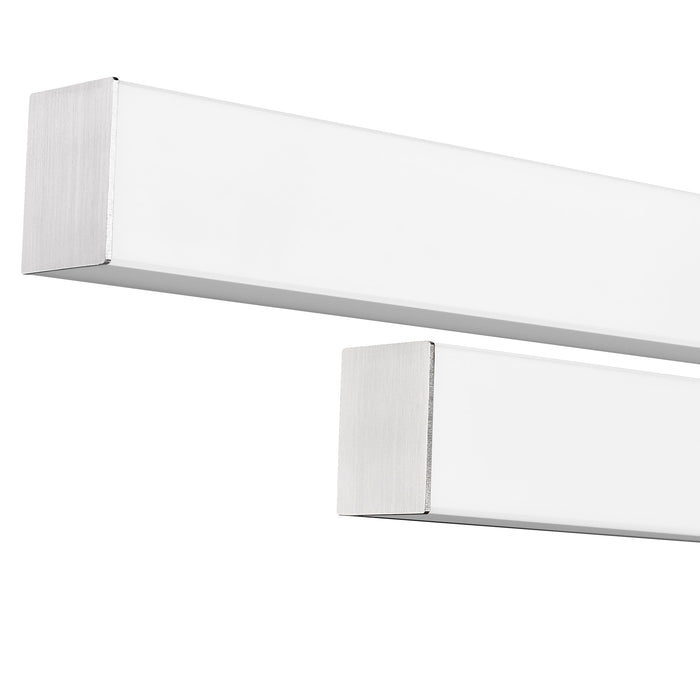 Vanity Z-Lite 1008-18W-BN-LED Brushed Nickel Zane 2 Light Vanity Z-Lite