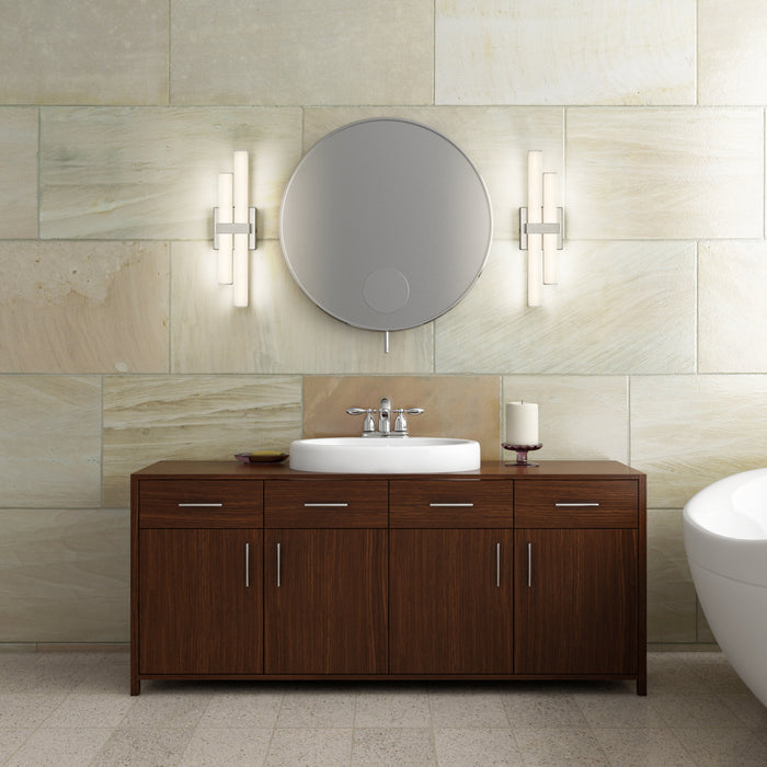 Vanity Z-Lite 1008-18W-BN-LED Brushed Nickel Zane 2 Light Vanity Z-Lite
