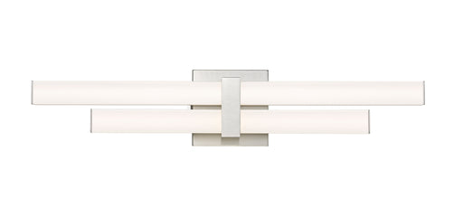 Vanity Z-Lite 1008-25W-BN-LED Brushed Nickel Zane 2 Light Vanity Z-Lite