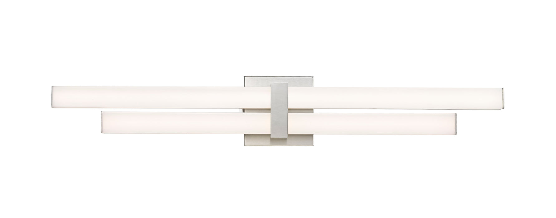 Vanity Z-Lite 1008-32W-BN-LED Brushed Nickel Zane 2 Light Vanity Z-Lite