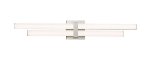 Vanity Z-Lite 1008-32W-BN-LED Brushed Nickel Zane 2 Light Vanity Z-Lite