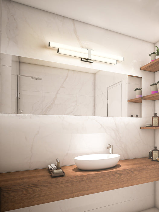 Vanity Z-Lite 1008-32W-BN-LED Brushed Nickel Zane 2 Light Vanity Z-Lite