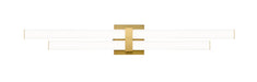 Vanity Z-Lite 1008-32W-MGLD-LED Modern Gold Zane 2 Light Vanity Z-Lite
