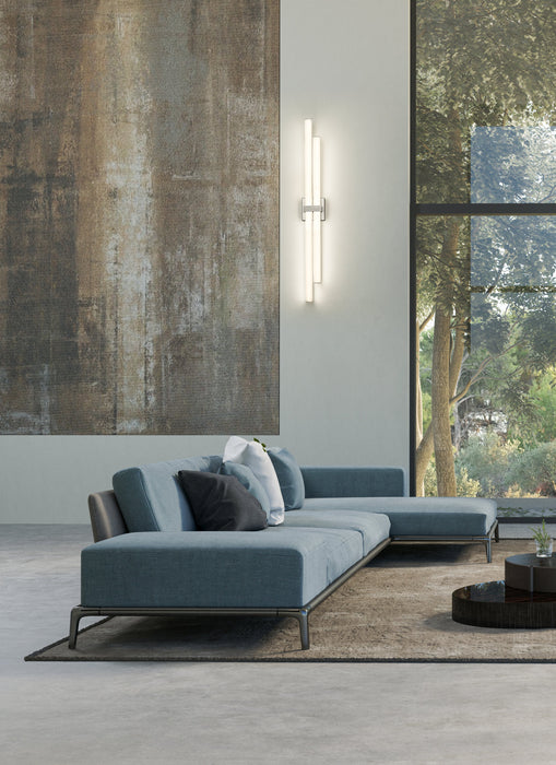 Vanity Z-Lite 1008-40W-BN-LED Brushed Nickel Zane 2 Light Vanity Z-Lite