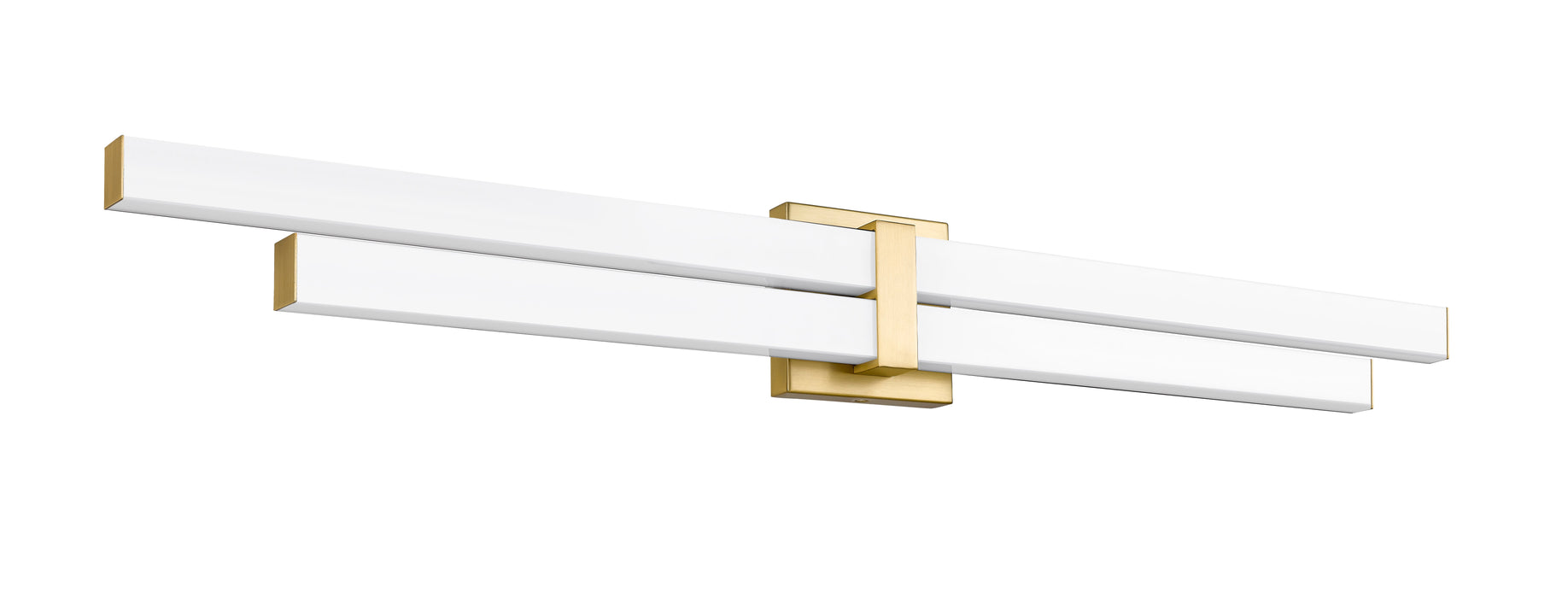 Vanity Z-Lite 1008-40W-MGLD-LED Modern Gold Zane 2 Light Vanity Z-Lite