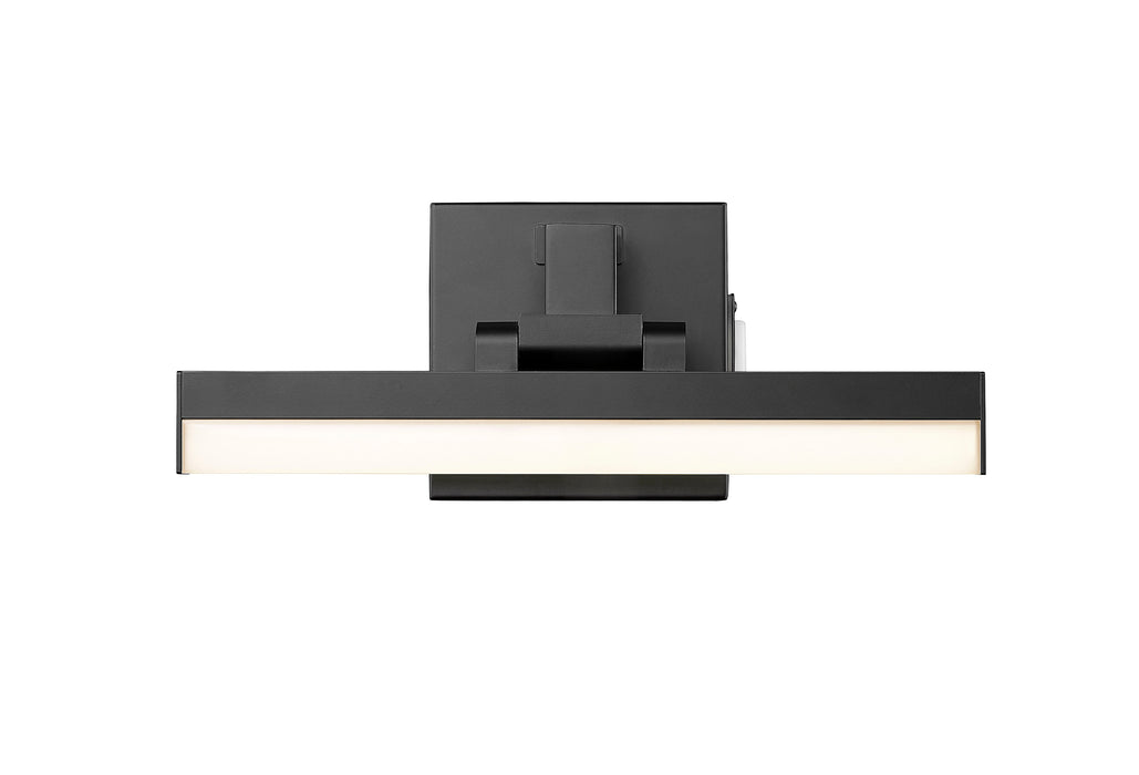 Vanity Z-Lite 1009-13W-MB-LED Matte Black Liam 1 Light Vanity Z-Lite