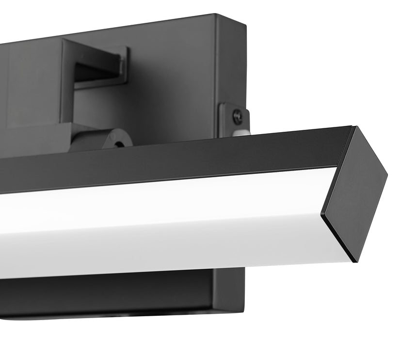 Vanity Z-Lite 1009-13W-MB-LED Matte Black Liam 1 Light Vanity Z-Lite
