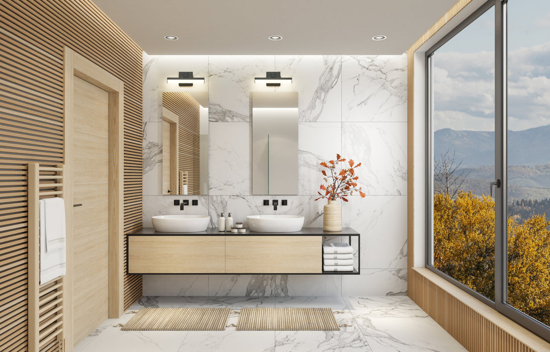 Vanity Z-Lite 1009-13W-MB-LED Matte Black Liam 1 Light Vanity Z-Lite