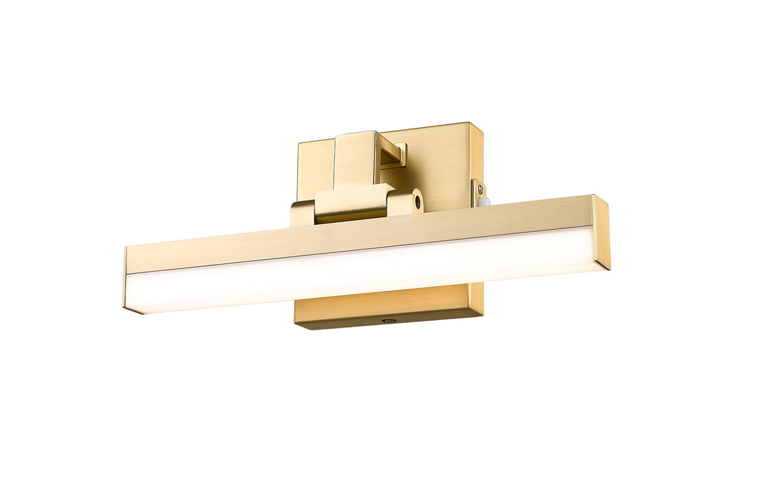 Vanity Z-Lite 1009-13W-MGLD-LED Modern Gold Liam 1 Light Vanity Z-Lite