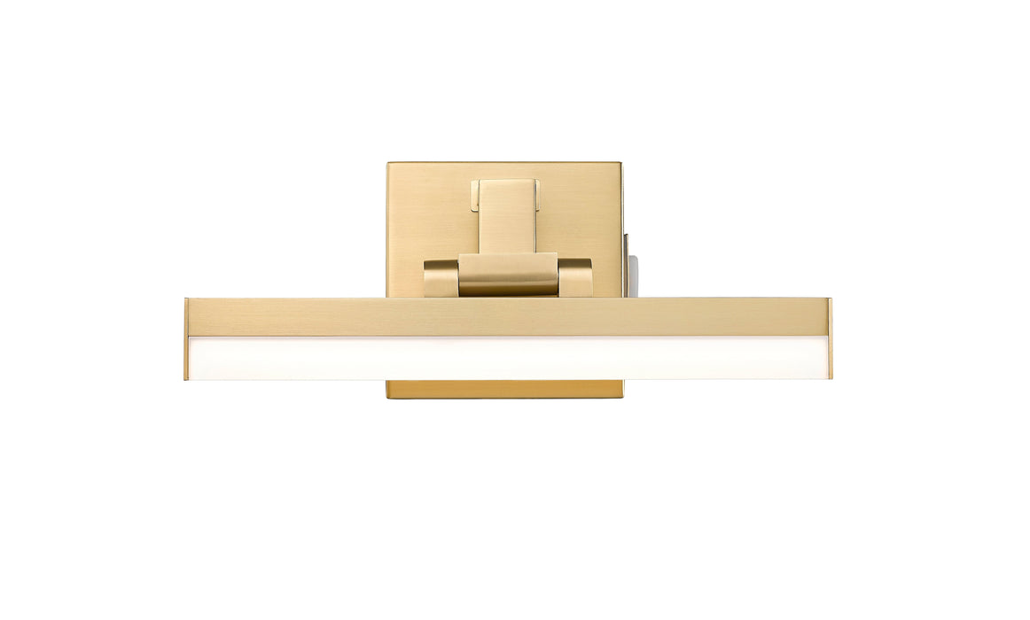 Vanity Z-Lite 1009-13W-MGLD-LED Modern Gold Liam 1 Light Vanity Z-Lite