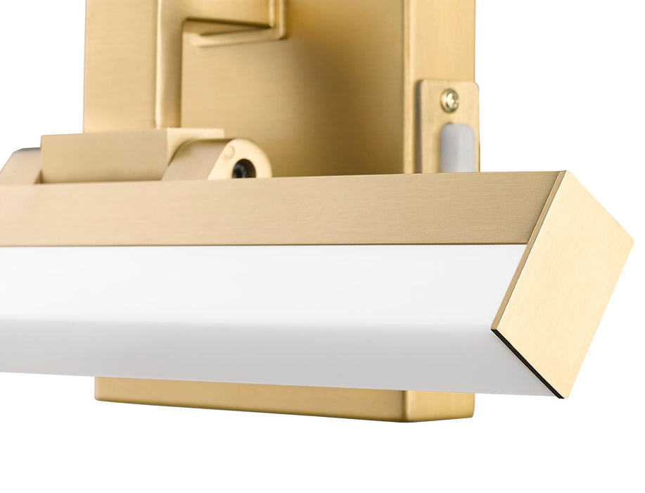 Vanity Z-Lite 1009-13W-MGLD-LED Modern Gold Liam 1 Light Vanity Z-Lite
