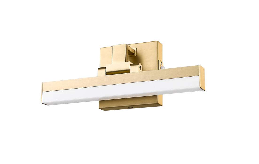 Vanity Z-Lite 1009-13W-MGLD-LED Modern Gold Liam 1 Light Vanity Z-Lite