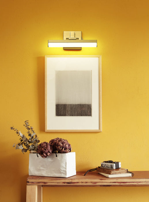 Vanity Z-Lite 1009-13W-MGLD-LED Modern Gold Liam 1 Light Vanity Z-Lite