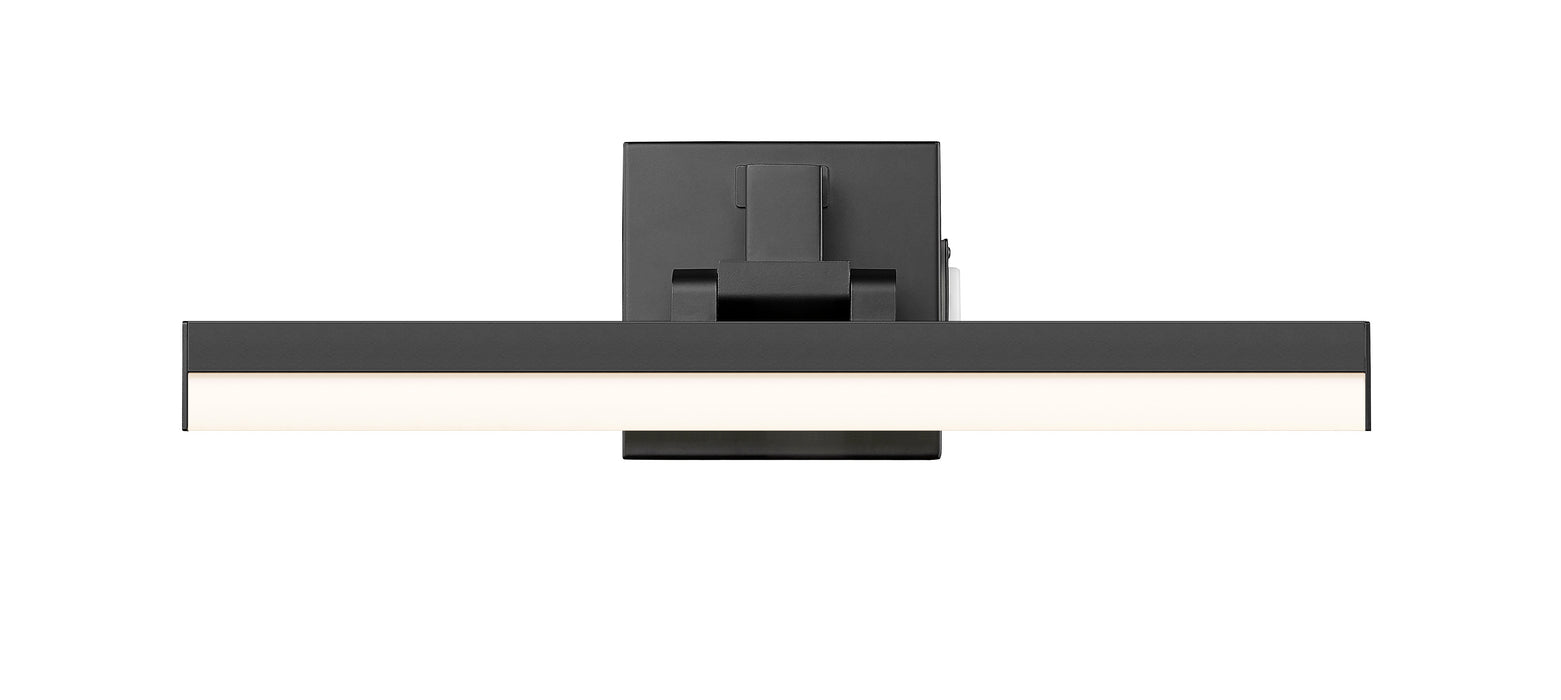 Vanity Z-Lite 1009-18W-MB-LED Matte Black Liam 1 Light Vanity Z-Lite