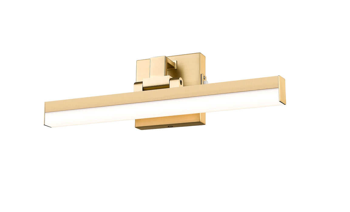 Vanity Z-Lite 1009-18W-MGLD-LED Modern Gold Liam 1 Light Vanity Z-Lite