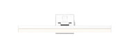 Vanity Z-Lite 1009-25W-CH-LED Chrome Liam 1 Light Vanity Z-Lite