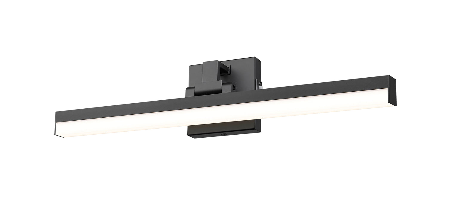 Vanity Z-Lite 1009-25W-MB-LED Matte Black Liam 1 Light Vanity Z-Lite