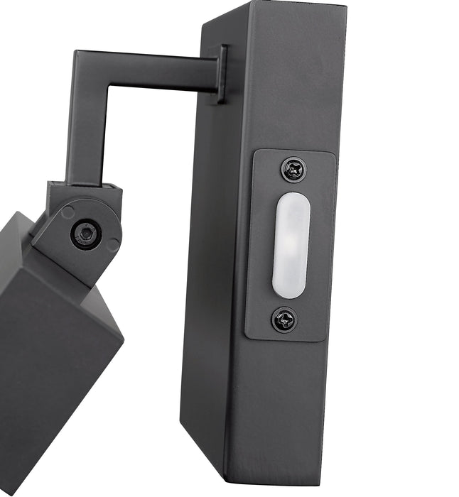 Vanity Z-Lite 1009-25W-MB-LED Matte Black Liam 1 Light Vanity Z-Lite