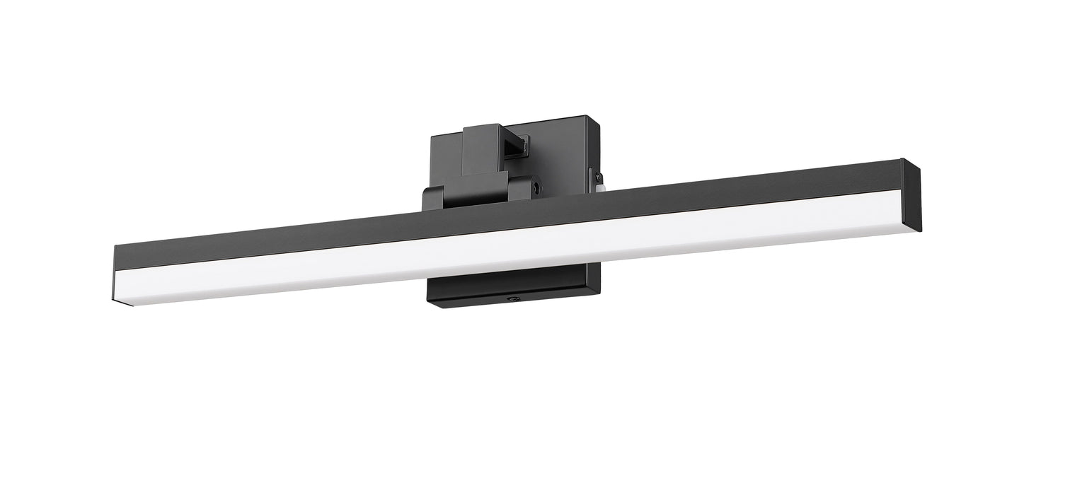 Vanity Z-Lite 1009-25W-MB-LED Matte Black Liam 1 Light Vanity Z-Lite