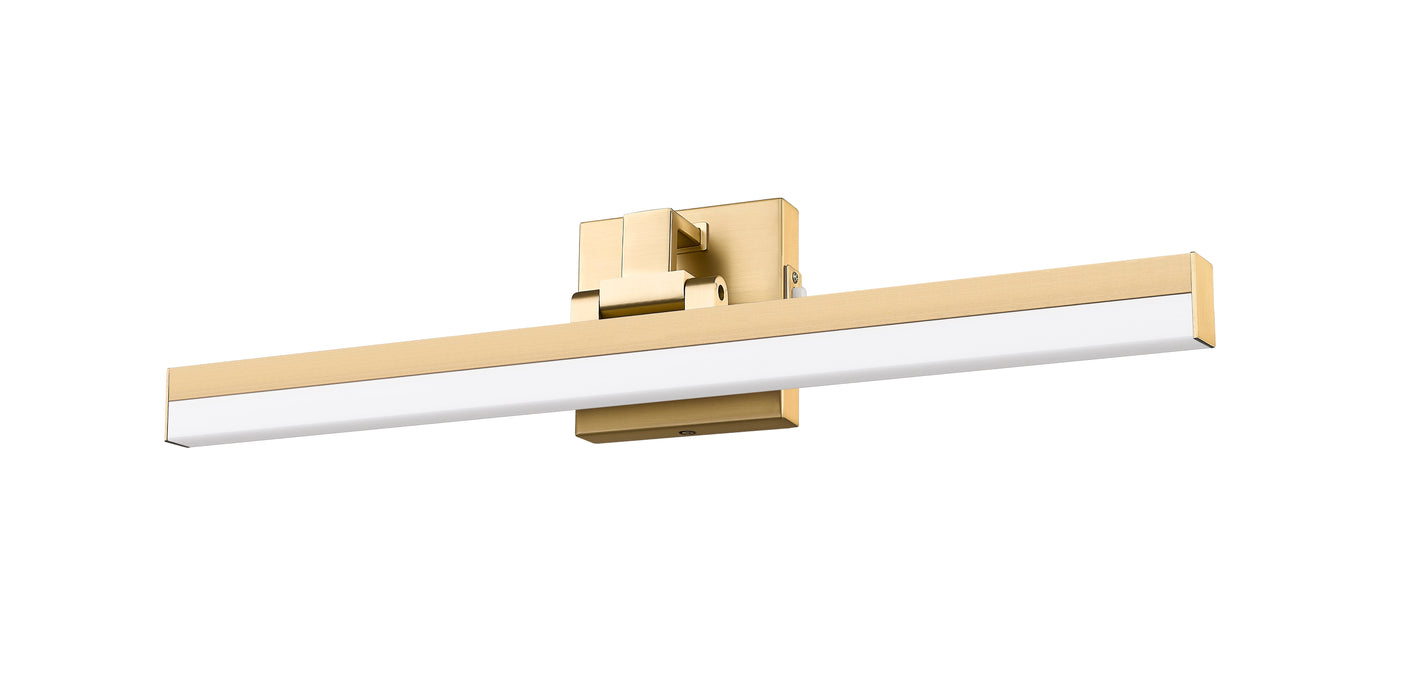 Vanity Z-Lite 1009-25W-MGLD-LED Modern Gold Liam 1 Light Vanity Z-Lite