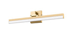 Vanity Z-Lite 1009-25W-MGLD-LED Modern Gold Liam 1 Light Vanity Z-Lite