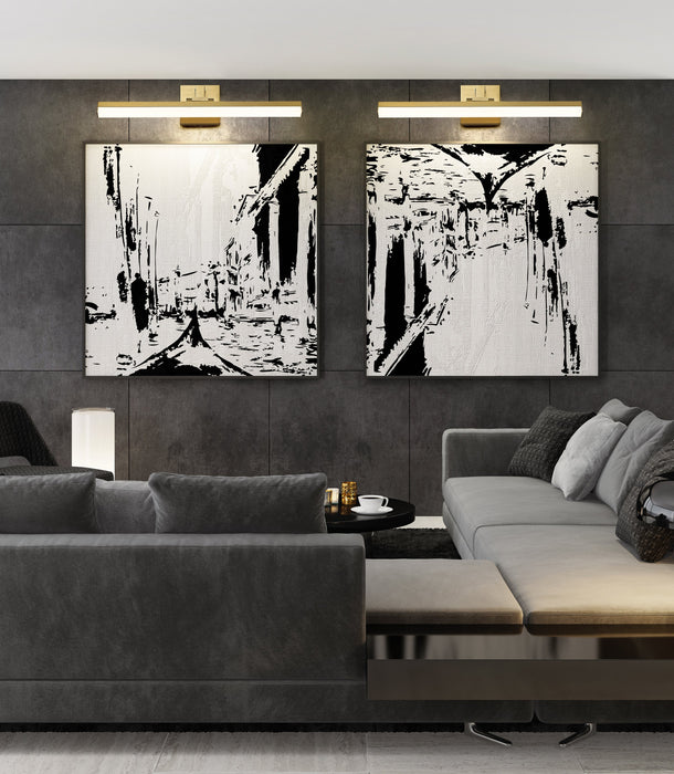 Vanity Z-Lite 1009-25W-MGLD-LED Modern Gold Liam 1 Light Vanity Z-Lite