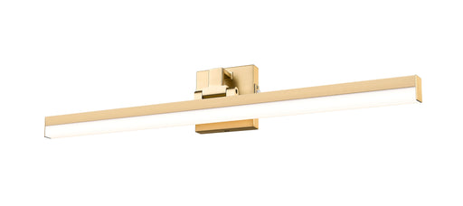 Vanity Z-Lite 1009-32W-MGLD-LED Modern Gold Liam 1 Light Vanity Z-Lite