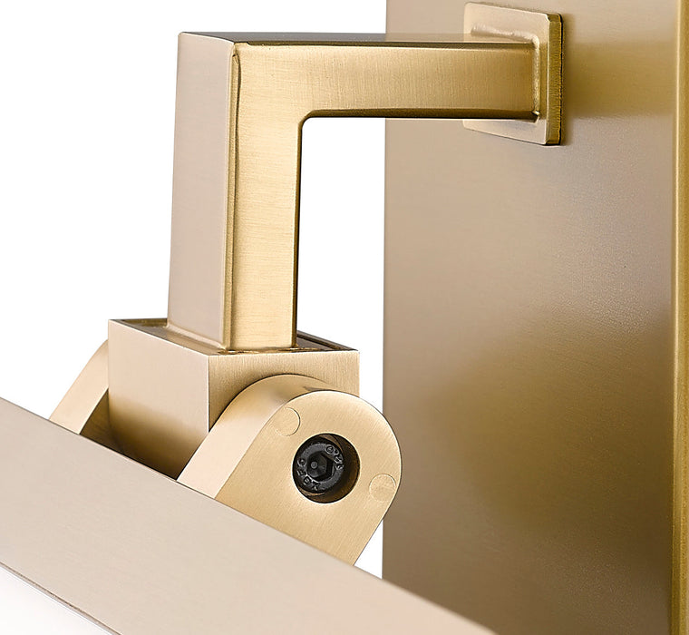 Vanity Z-Lite 1009-32W-MGLD-LED Modern Gold Liam 1 Light Vanity Z-Lite