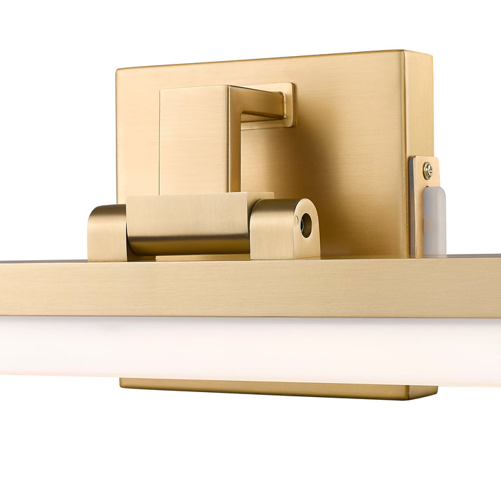 Vanity Z-Lite 1009-40W-MGLD-LED Modern Gold Liam 1 Light Vanity Z-Lite