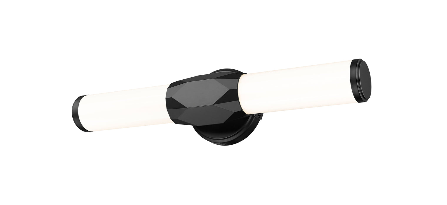 Vanity Z-Lite 1010-18W-MB-LED Matte Black Cooper 1 Light Vanity Z-Lite