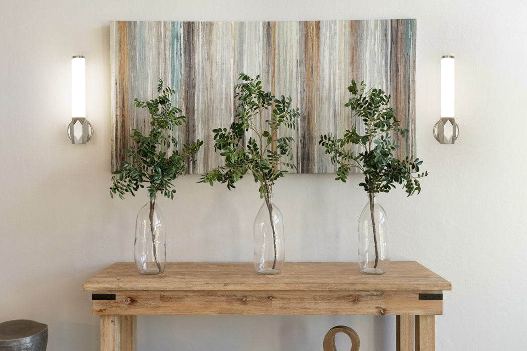 Wall Sconce Z-Lite 1010-1S-BN-LED Brushed Nickel Cooper 1 Light Wall Sconce Z-Lite